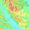 Bricco Roasio topographic map, elevation, terrain