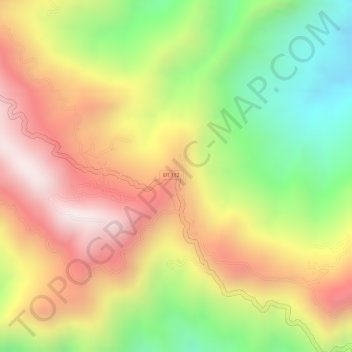 Son la topographic map, elevation, terrain