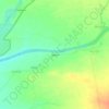 Padale topographic map, elevation, terrain