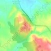 Grandal topographic map, elevation, terrain