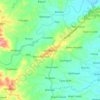 Lambunao topographic map, elevation, terrain