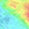Le Pas Hamon topographic map, elevation, terrain