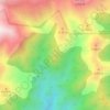 İsli topographic map, elevation, terrain