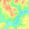 Carolina Trace topographic map, elevation, terrain