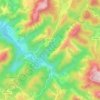 Itaretama topographic map, elevation, terrain