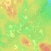 Flat Lakes topographic map, elevation, terrain