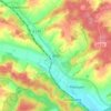 Arth topographic map, elevation, terrain