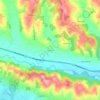 Rakova topographic map, elevation, terrain