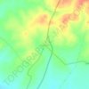 Karanjia topographic map, elevation, terrain