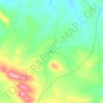 Mosrata topographic map, elevation, terrain