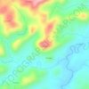 Cerro El Coco topographic map, elevation, terrain