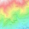 Huayllabamba topographic map, elevation, terrain