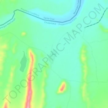 Ivo topographic map, elevation, terrain