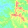 Pucok Reudeup topographic map, elevation, terrain