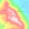 Mount Amy topographic map, elevation, terrain