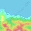 Assoumath topographic map, elevation, terrain