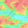 Immeldorf topographic map, elevation, terrain
