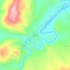 Tablac topographic map, elevation, terrain