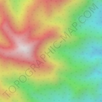 Bukit Baka topographic map, elevation, terrain