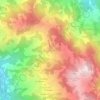Lama di Monchio topographic map, elevation, terrain