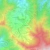 Las Lagunetas topographic map, elevation, terrain
