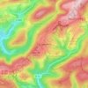 Langewiese topographic map, elevation, terrain