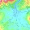 Vega de Villafufre topographic map, elevation, terrain