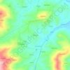 Marrocchi topographic map, elevation, terrain