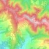 Canepari topographic map, elevation, terrain