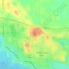 Mount Tom topographic map, elevation, terrain