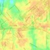 McLoughlin Heights topographic map, elevation, terrain
