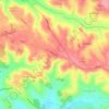 La Fraysse Sud topographic map, elevation, terrain