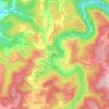 Audra topographic map, elevation, terrain