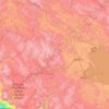 Provincia de Lampa topographic map, elevation, terrain