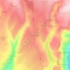 Paradise Pines topographic map, elevation, terrain