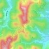 桂木展望台 topographic map, elevation, terrain