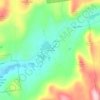 Lake Vanare topographic map, elevation, terrain