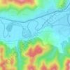 Taḥanut topographic map, elevation, terrain