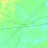 Bon Wier topographic map, elevation, terrain