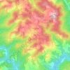 Ama topographic map, elevation, terrain