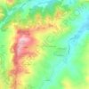 Quinzano topographic map, elevation, terrain