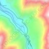 Salto del Soldado topographic map, elevation, terrain
