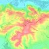 Bibe topographic map, elevation, terrain