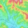 San Bartolome topographic map, elevation, terrain