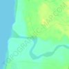Parc Naturel de la Nsele (Mangiers) topographic map, elevation, terrain