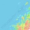 Fleinvær topographic map, elevation, terrain