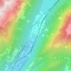 Borgo Colesei topographic map, elevation, terrain