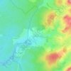 Les Loges de Vandenesse topographic map, elevation, terrain