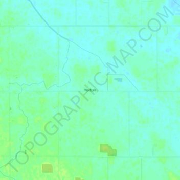 Wolfcale topographic map, elevation, terrain