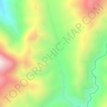 Mampay topographic map, elevation, terrain